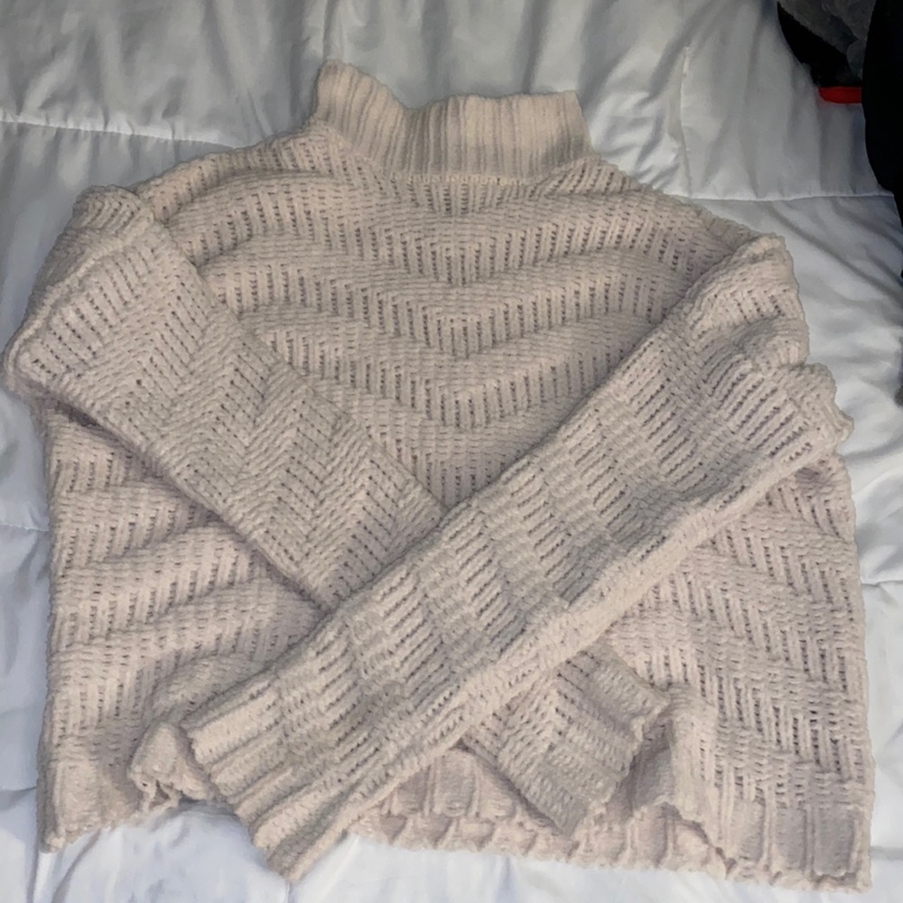 Cream Sweater Womens XL